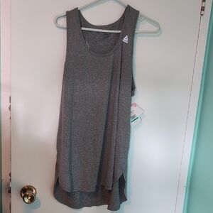 NWT Reebok Gray Racer back Tank